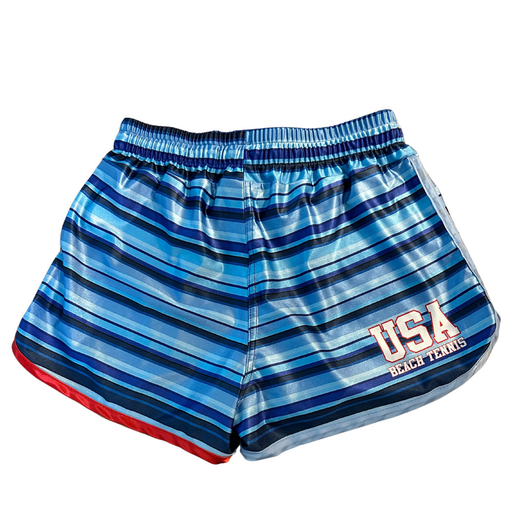 Women's Team USA Striped Shorts
