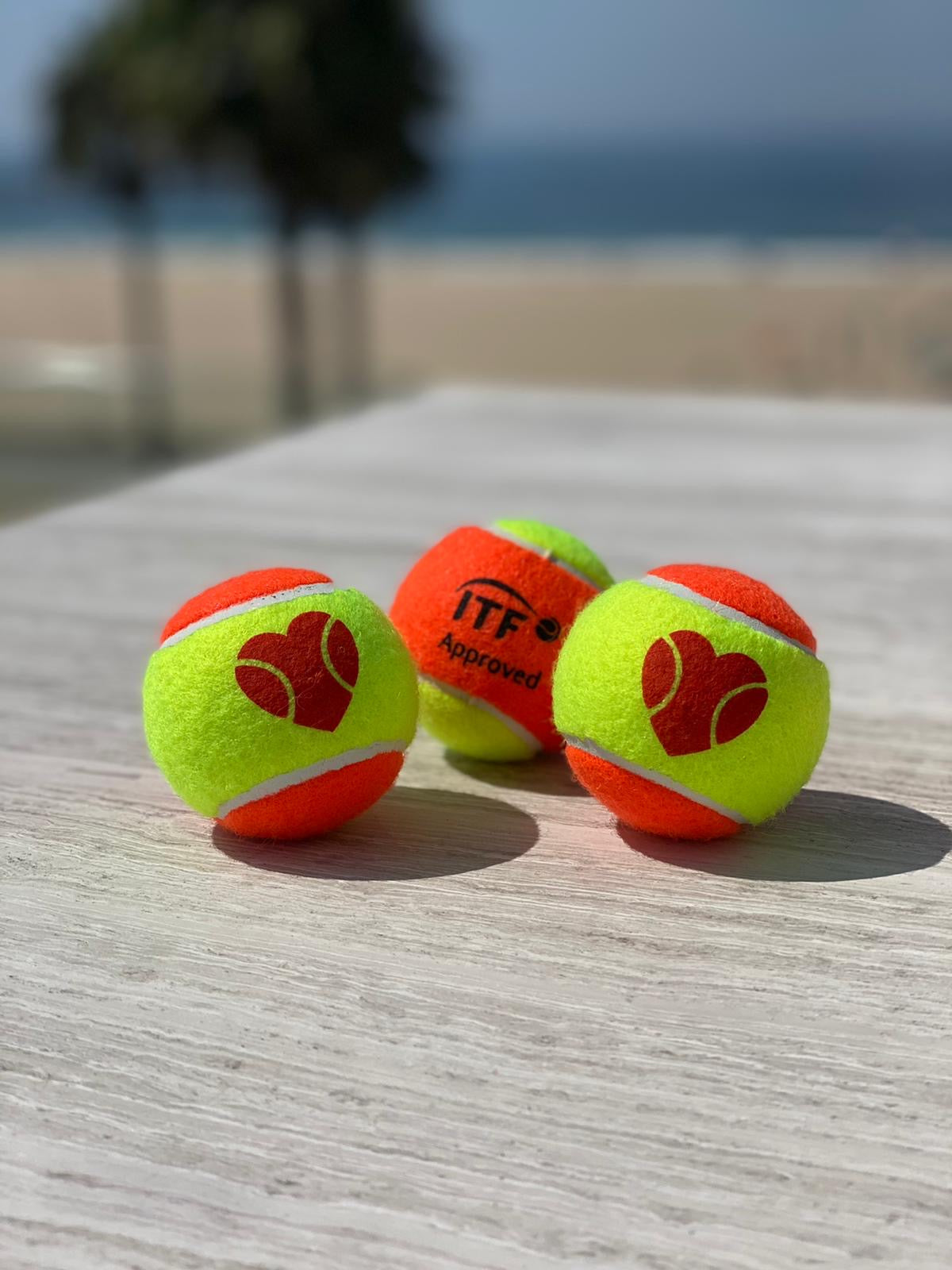 I ❤️ BT Beach Tennis Ball - ITF APPROVED