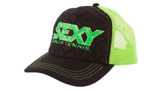 Chapéu clássico da marca SEXY em verde neon