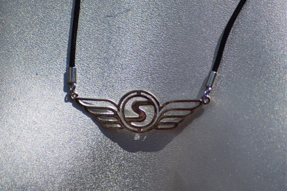 SEXY Wings Necklace in Silver