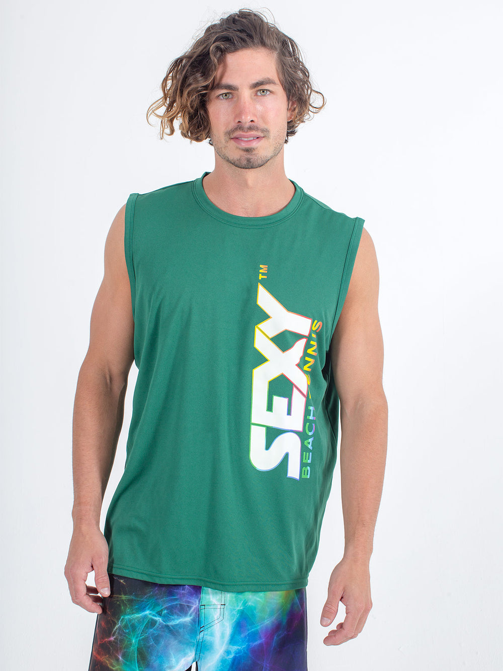 Sexy Brand Stay Dry Competition Tank in Green
