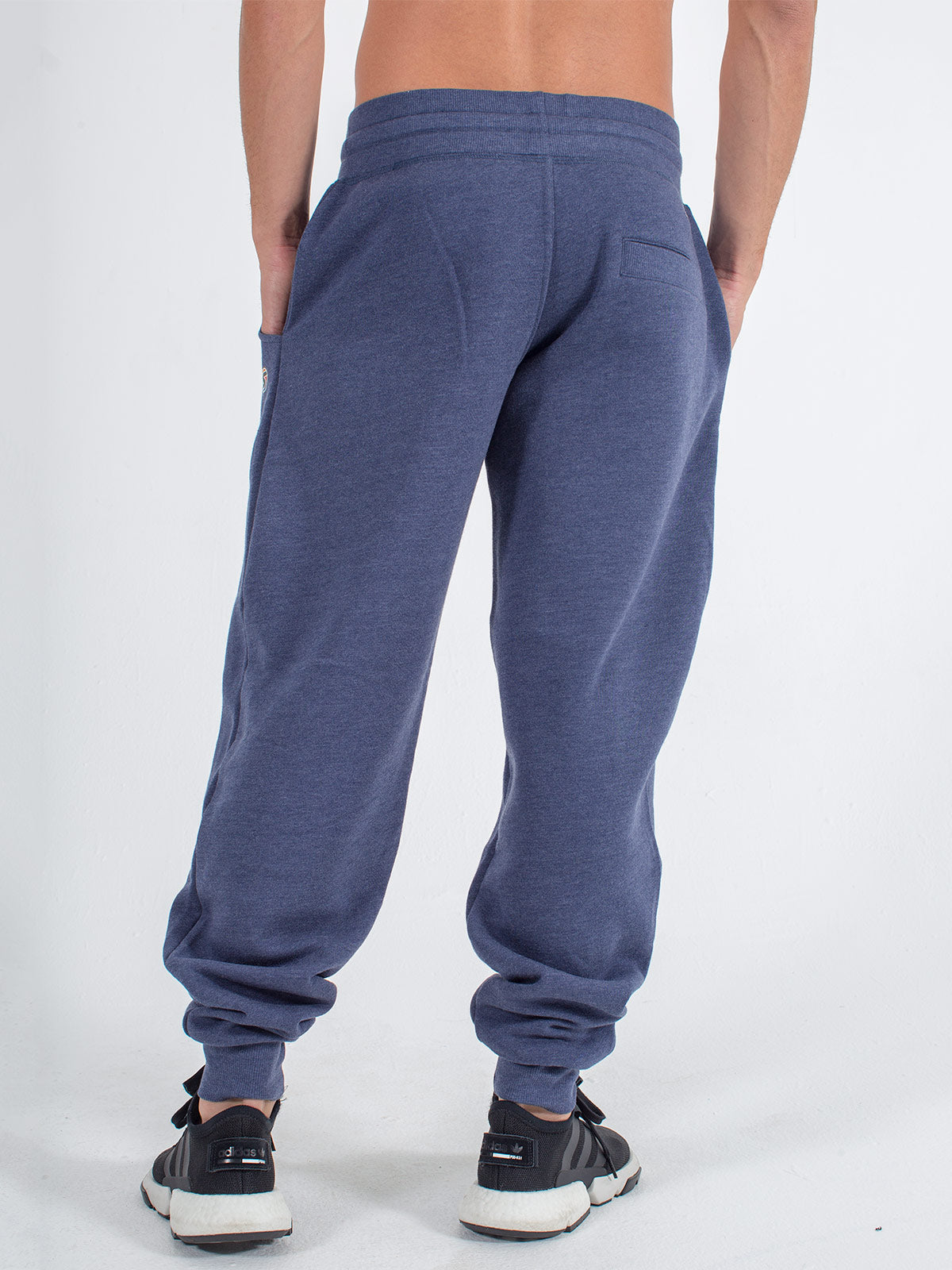 Grey Heather Jogger Sweatpant Made in USA For Men – Blade + Blue