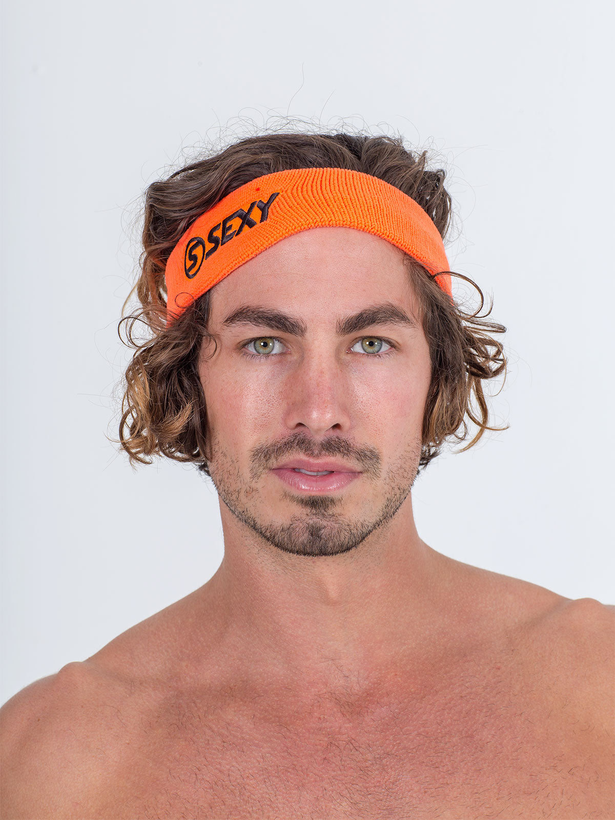 sexy brand beach tennis accessories sweatband orange